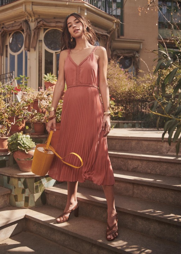 Robe pia rose sezane clearance
