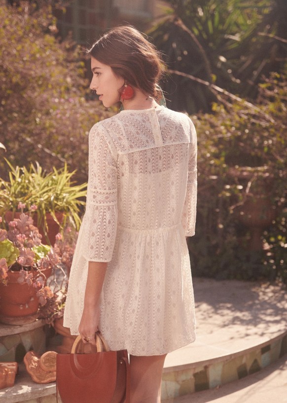Robe Eva Ecru Coton Sezane
