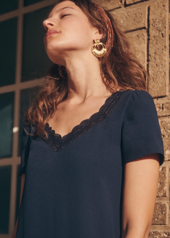 Sezane louisa dress deals