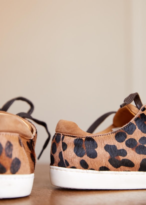 sezane leopard shoes