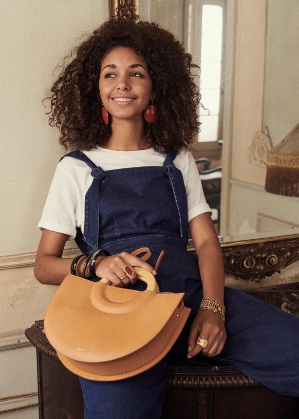 Sezane rosalie overalls