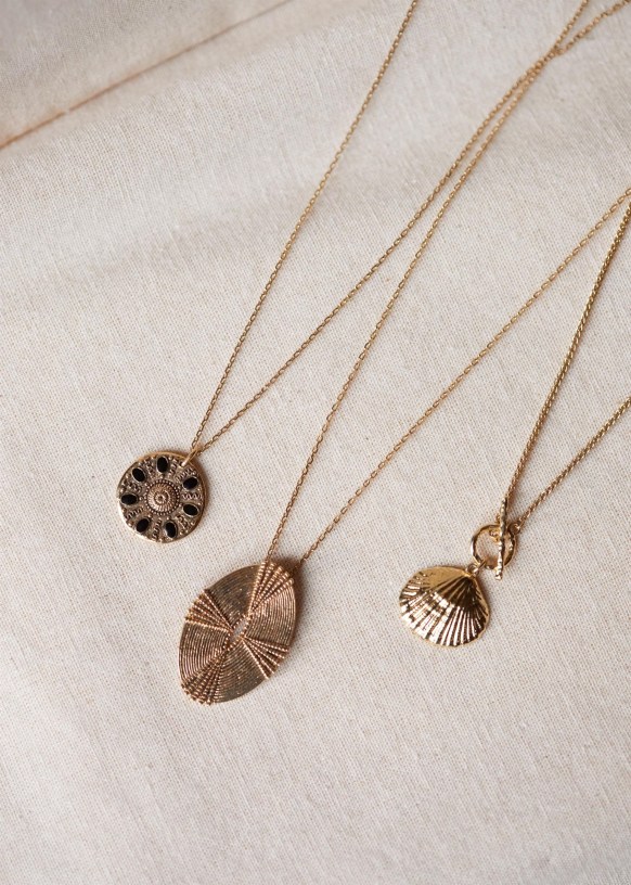 Farah large necklace Gold