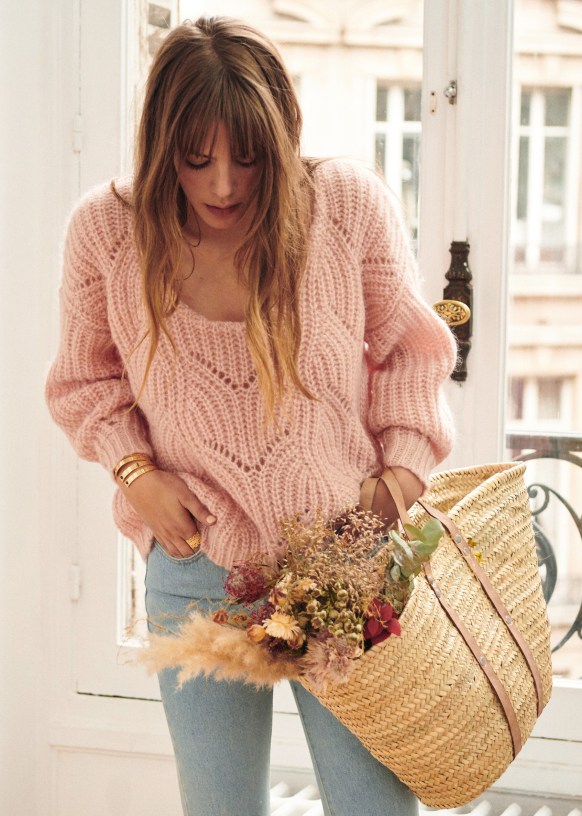 Simone jumper. - Petal - Polyamide - Sézane