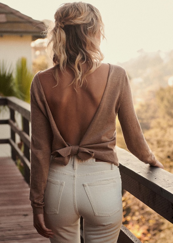 Pull dos nu sezane online