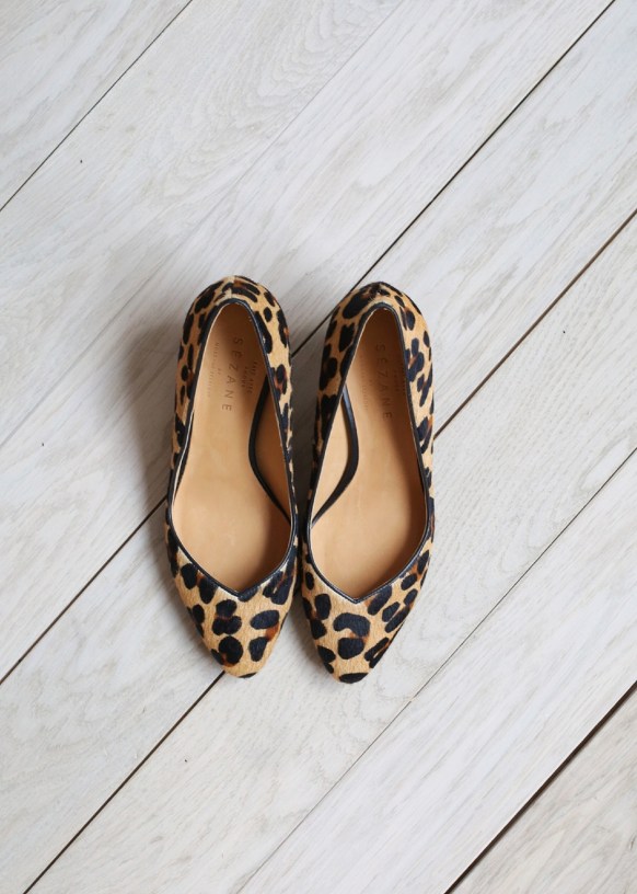 escarpins leopard sezane