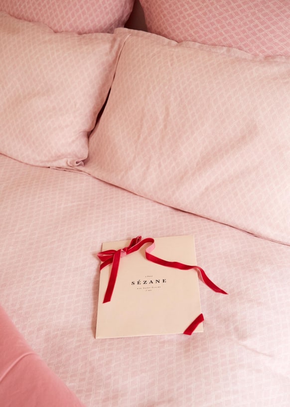 Sezane Rectangular Pillowcase Sezane X Antoinette Poisson
