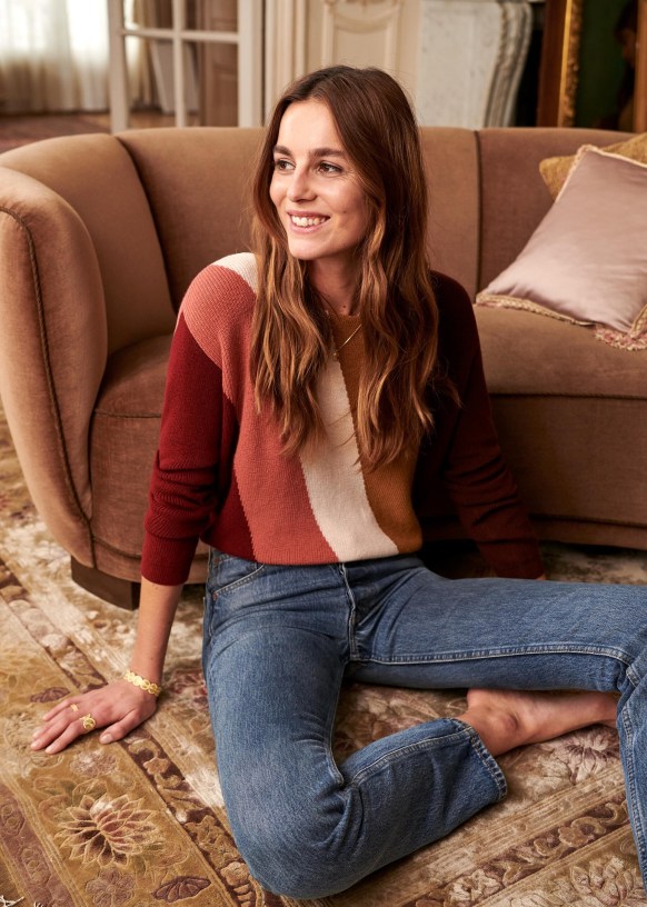Pull rouge sezane cheap