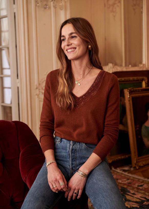 Sezane jumper top