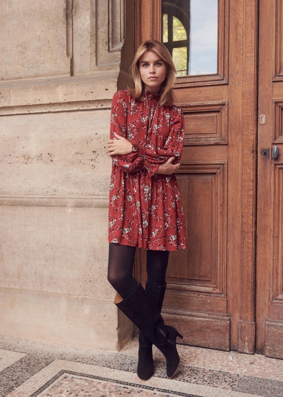 robe fleurie morgan
