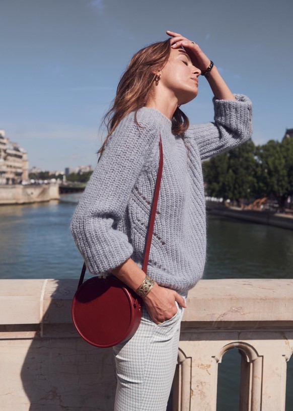 Dwee jumper. Ecru Polyamide Sezane