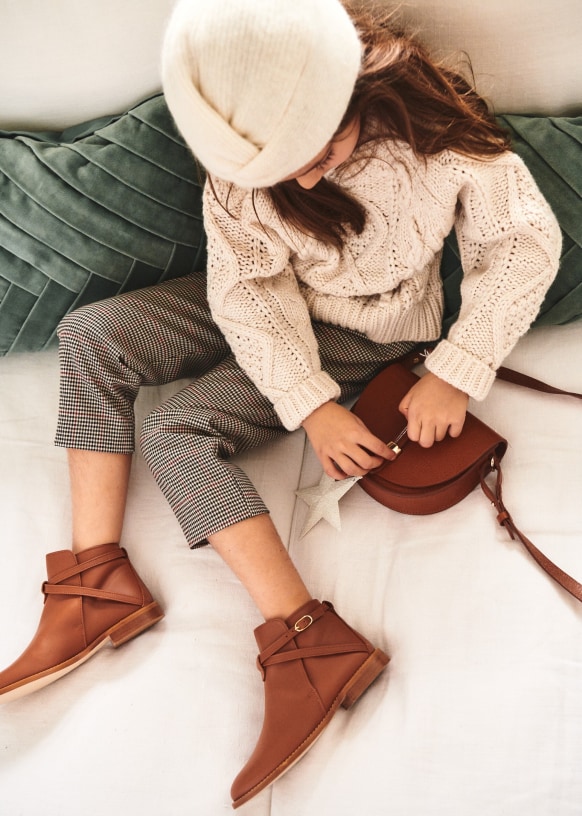 bottines sezane camel