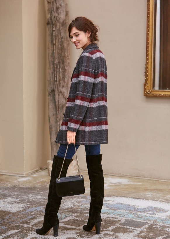 Octave Coat. - Blue - Wool - Sézane