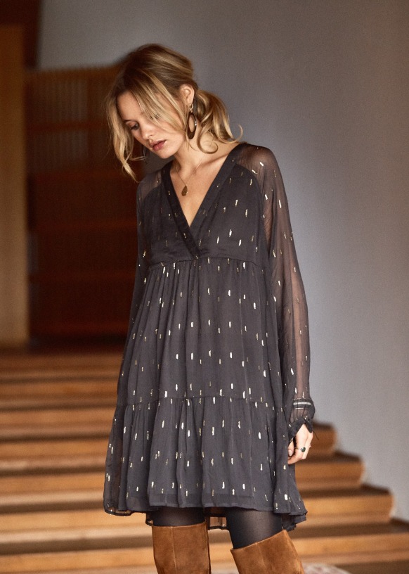 robe doree sezane