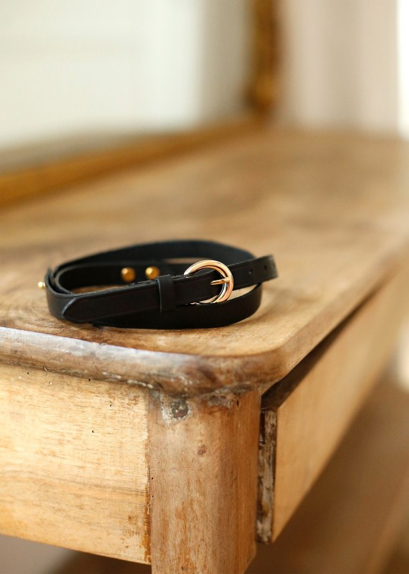 Bridget Belt. - Black - Bovine leather - Sézane
