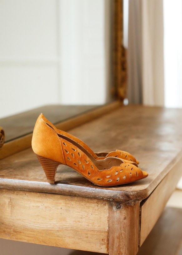 Escarpin ocre online