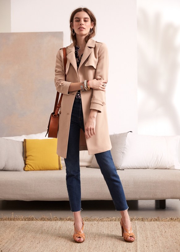 Sezane trench coat new arrivals