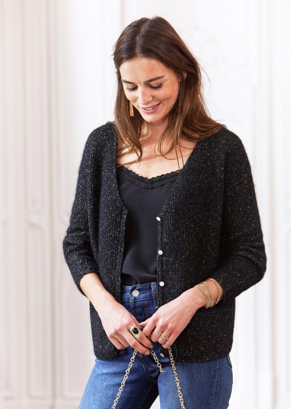 Gilet lena top sezane