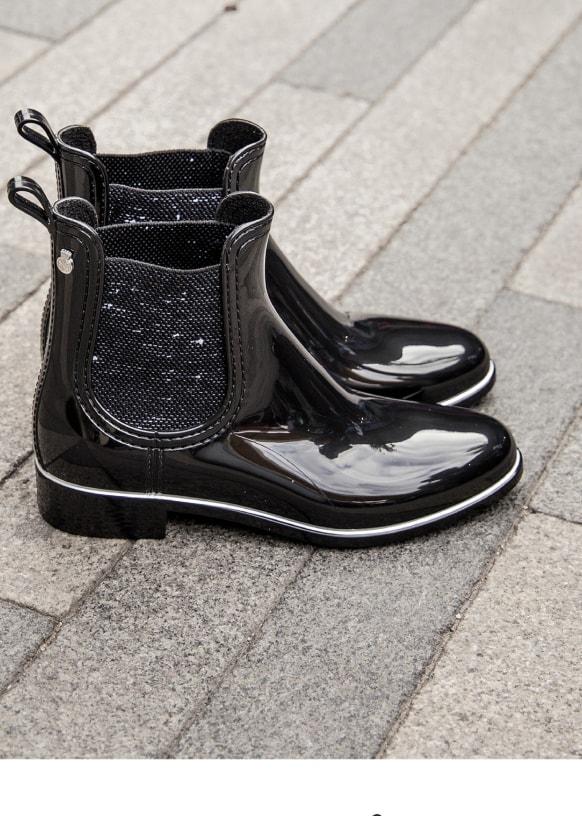 jelly ankle boots
