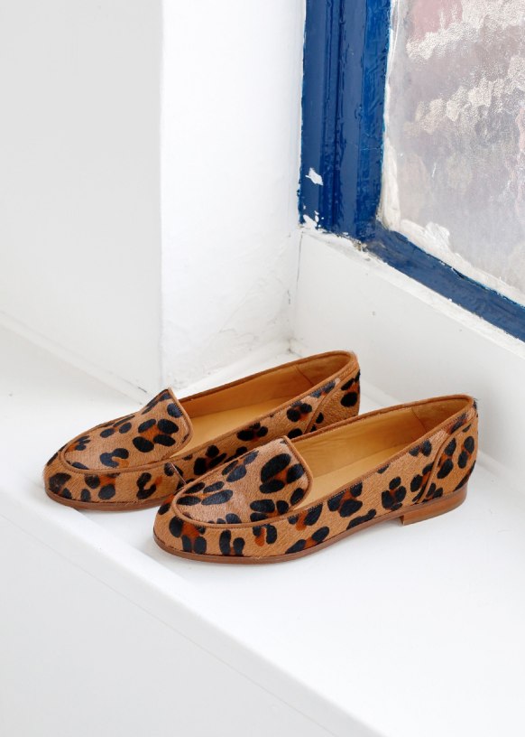 Mocassin leopard sezane shop
