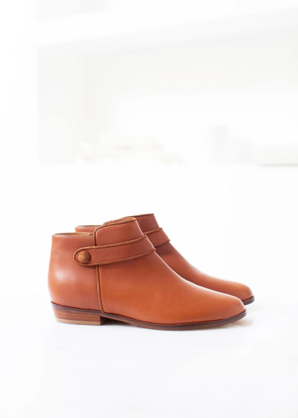 bottines sezane camel
