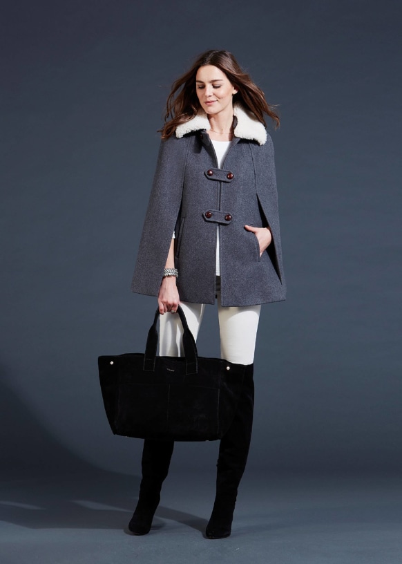 Igor コート - チャコールグレー - ウール - Sézane