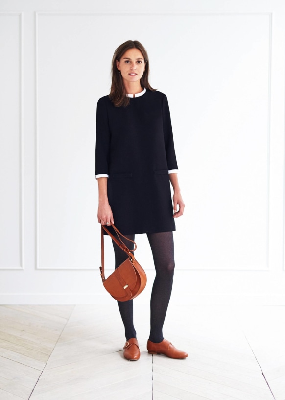 Robe hotsell sezane noire