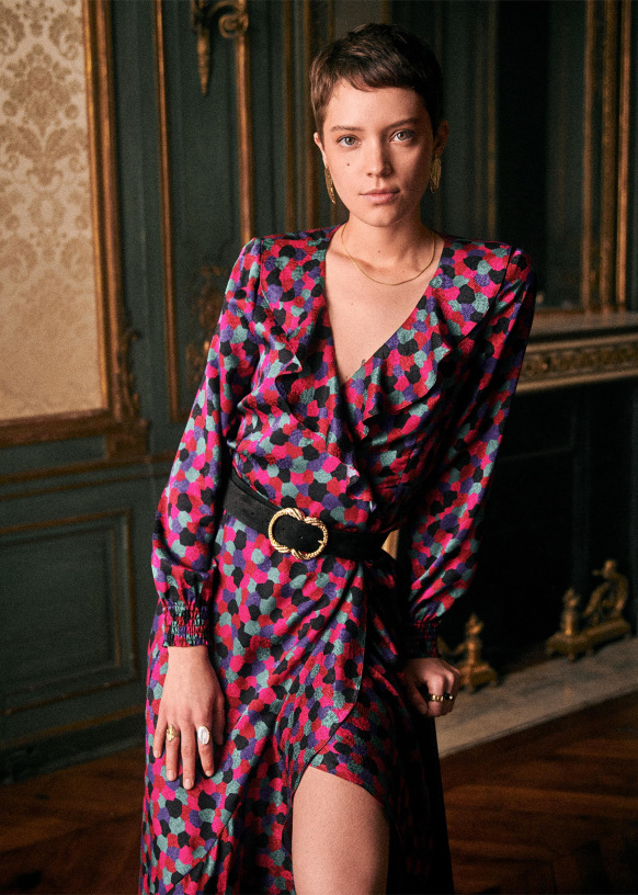 Robe asiane sezane Outlet