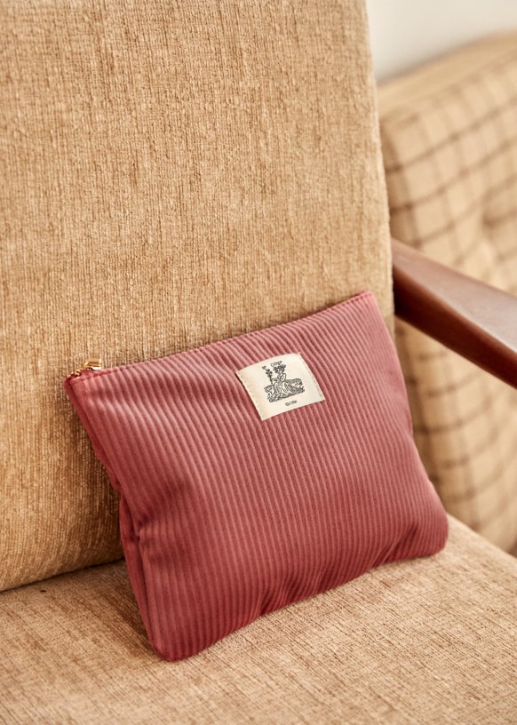 Virgo Pouch Blush Polyester Sezane
