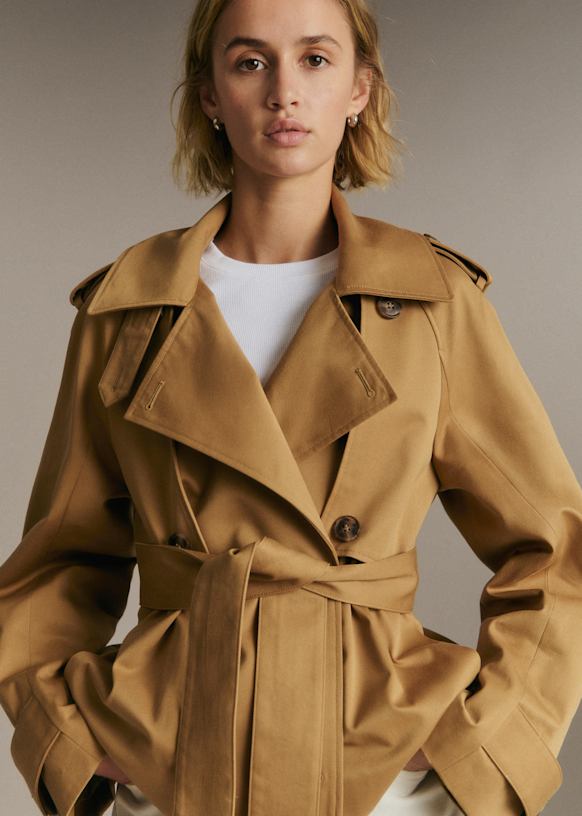 Alonsino Jacket - Dark Camel - Organic cotton - organic textile