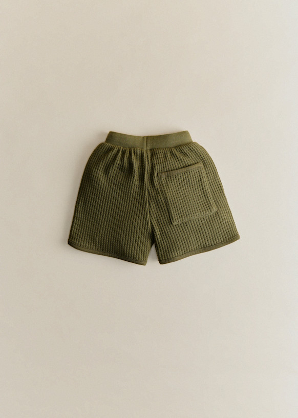 Alexandre Shorts - Olive Green - Organic cotton - organic textile