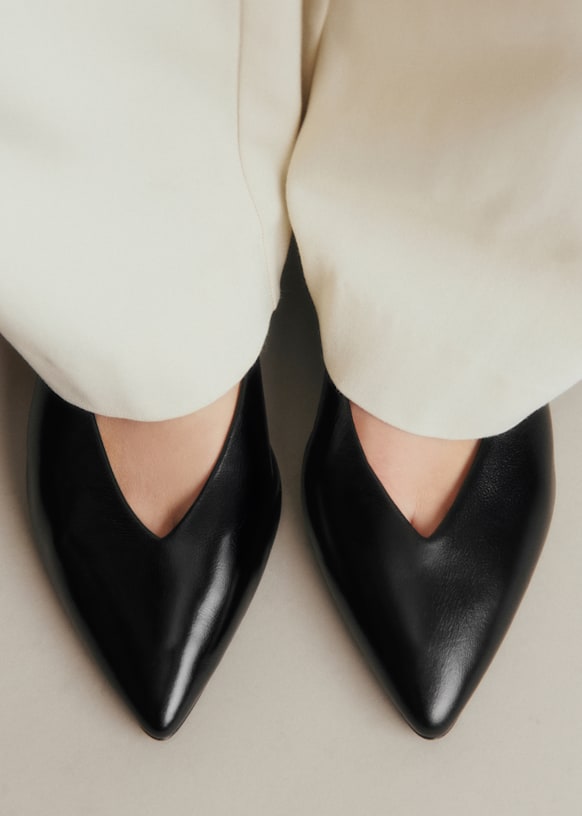 Sezane Black Ballet Shoes Brand New in Box Valentin Low Ballerinas - Are They Worth It? : r/Sezane main image 2