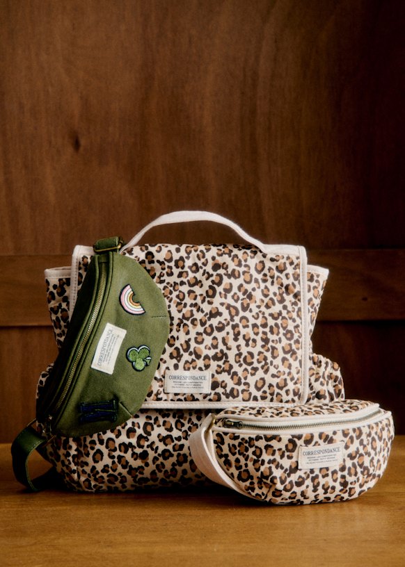 Sezane basket leopard sales