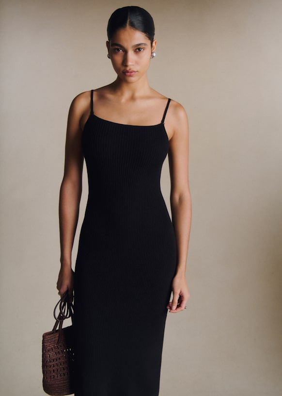 Milly Midi Dress - Szane - Black - XS - Woman Milly Midi Dress - Szane - Black - XS - Woman