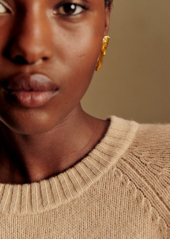 Sezane Jake セーター ベージュ XXS Sezane Jake セーター ベージュ XXS - メルカリ