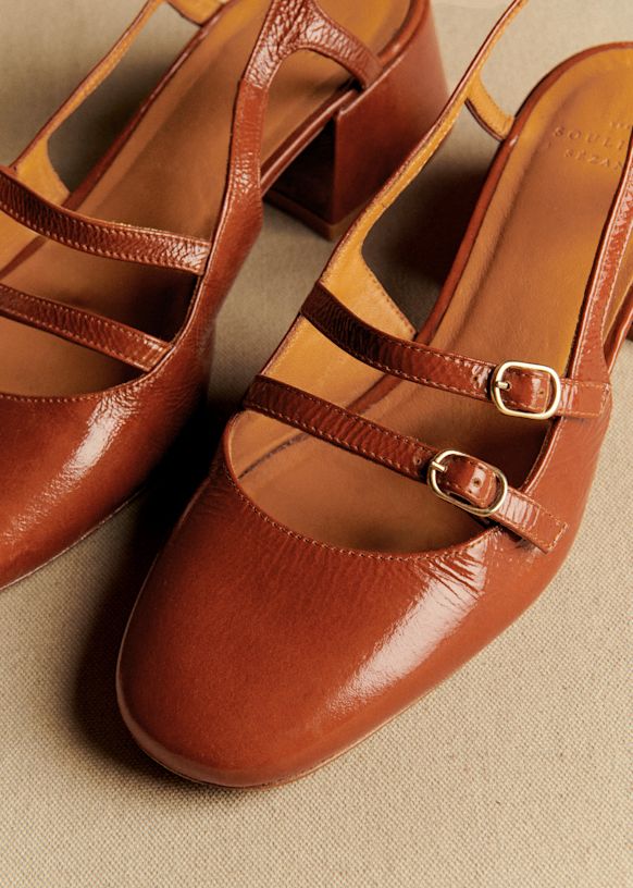 Paula ベイビーズ - レオパード - 牛革 - Sézane