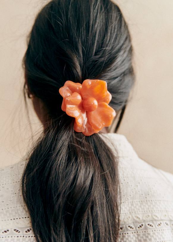 Kiana ヘアアクセサリ - シーグリーン - 樹脂 - Sézane