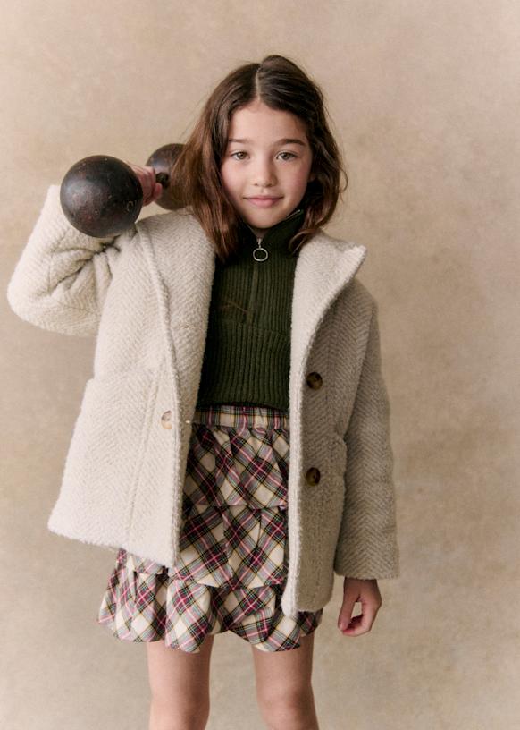 Zoé コート - レオパード - アクリル - Sézane