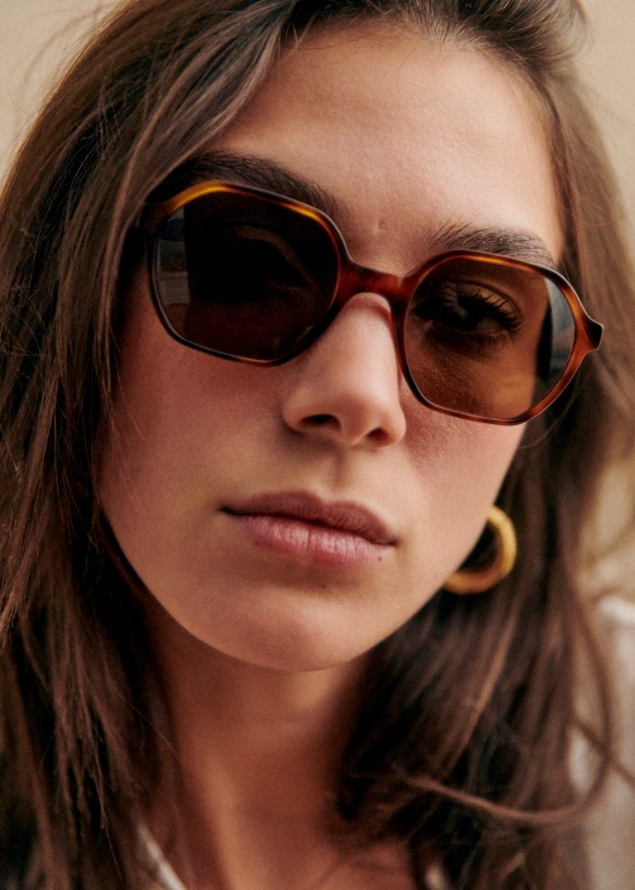 Rita sunglasses Brown Sézane