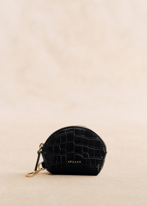 Beautiful vintage black crocodile skin handbag perfect for fall and - Ruby  Lane