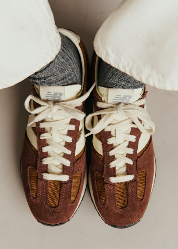 New Balance 471 Sneaker - Brown - Leather - Octobre Éditions