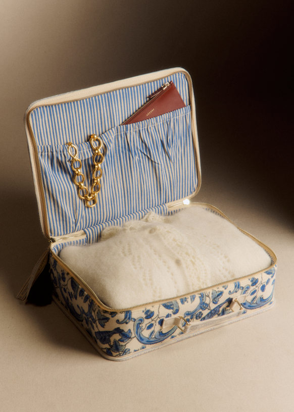 ミディアムバニティ- Sézane x Antoinette Poisson - ブルーバード