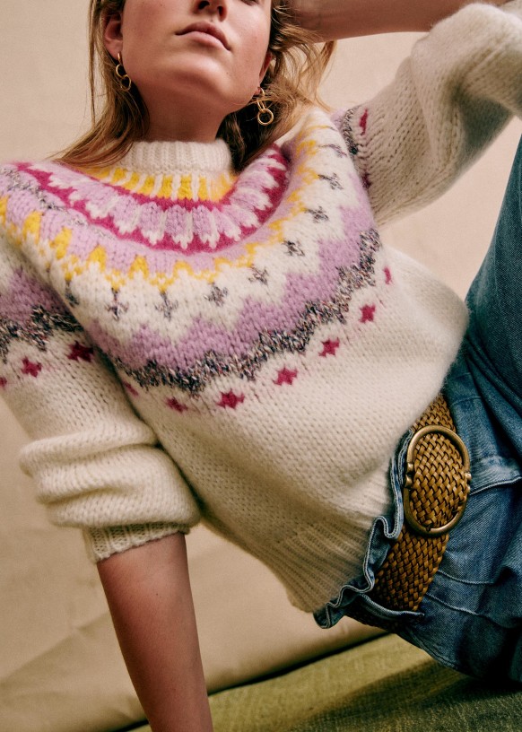 Y.A.S ombre melange jumper in pastel - ShopStyle Knitwear