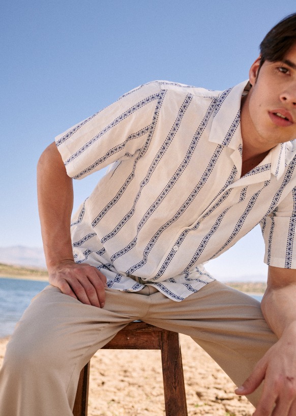 Pinko Camicia In Cotone A Righe | Acquista Ora Su Glamest Fashion - Foto 5