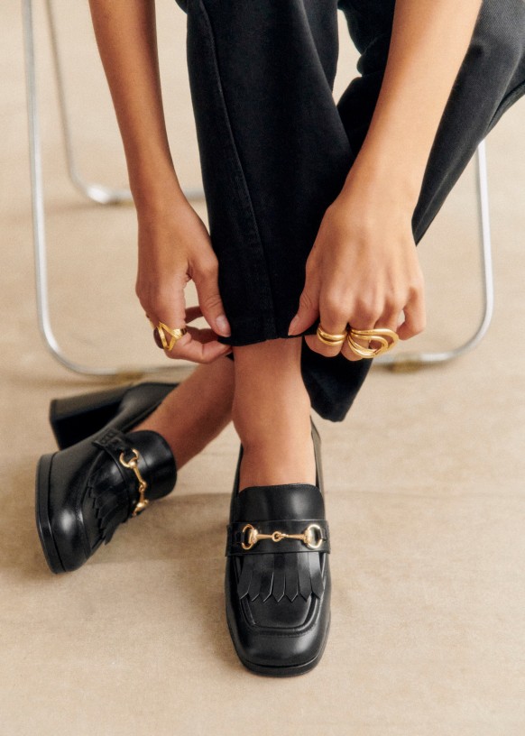 sezane lisa loafers