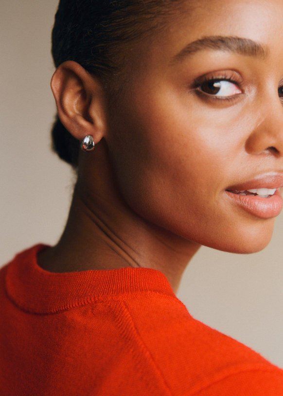 Anneaux Anae - Argenté - Etain majoritairement recyclé - Sézane