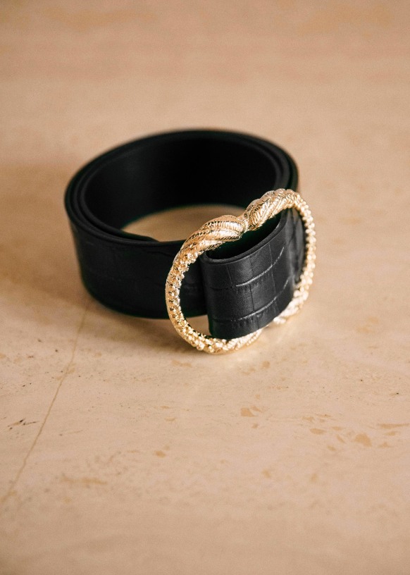 Ceinture Artemis Sienne Cuir bovin Sézane