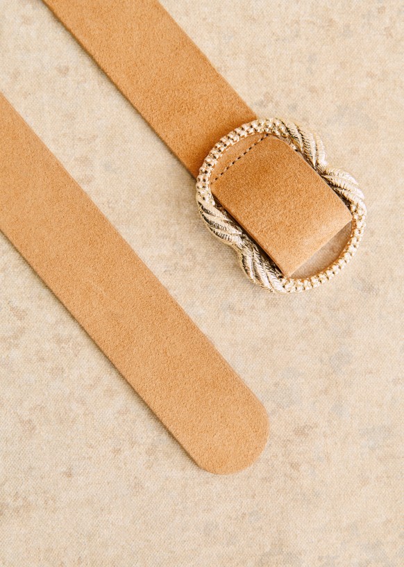 Artemis Belt - Beige - Bovine leather - Sézane