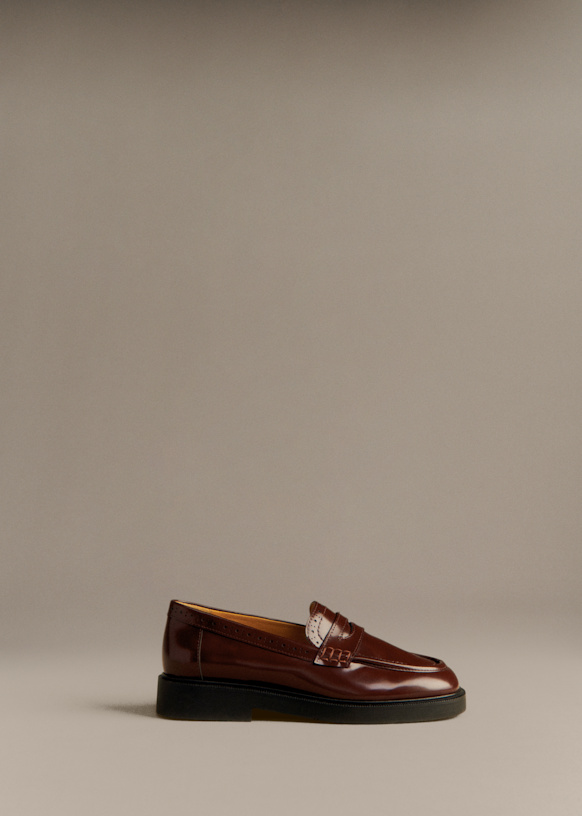 Adam Loafers - Icy purple - Bovine leather - Sézane