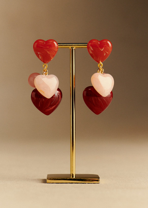 Freya Earrings - Pink/ Multicoloured