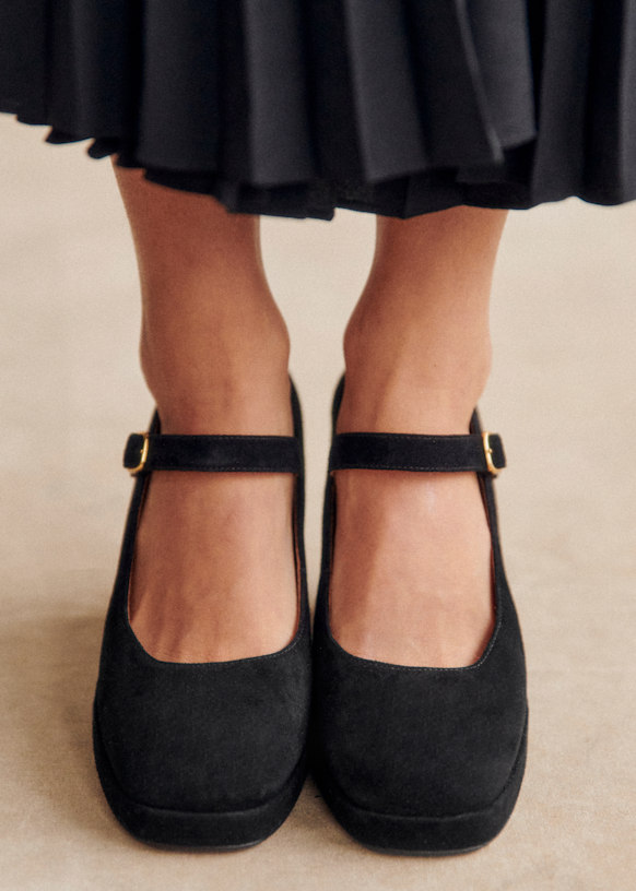 美品 SEZANE セザンヌ サロペット ベロア ドット Mサイズ